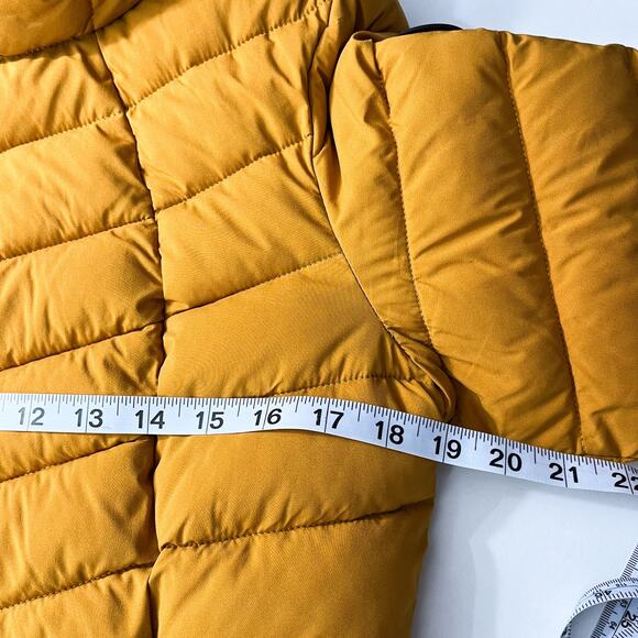 Women's Mustard Quilted Jacket - Picture 9 of 10